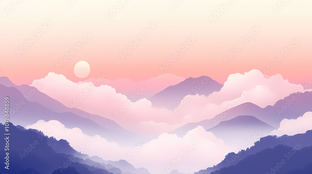 A soft pastel gradient transitioning from peach to soft lavender, creating a calm and inviting wallpaper with smooth transitions. Pastel. Illustration A soft pastel gradient transitioning from peach to soft lavender, creating a calm and inviting wallpaper with smooth transitions. Pastel. Illustration