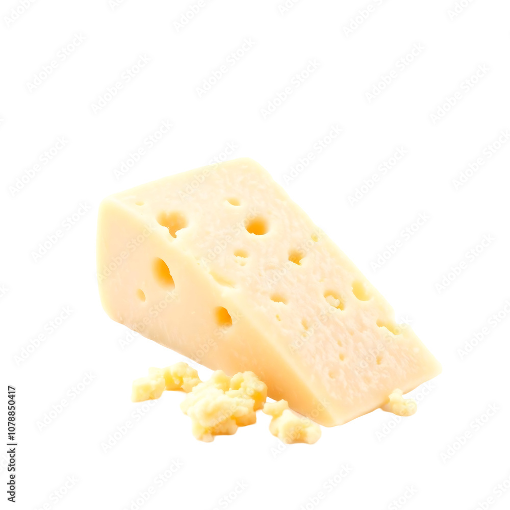 Wedge of Swiss Cheese with Crumbles Wedge of Swiss Cheese with Crumbles
