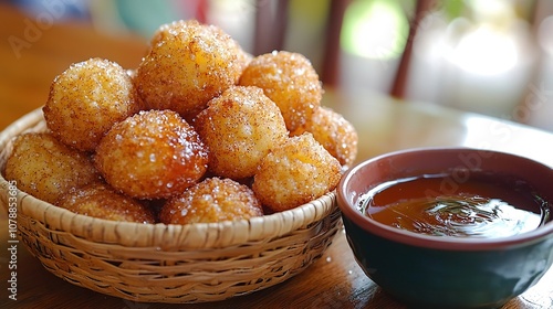 Buñuelos mexican fritters