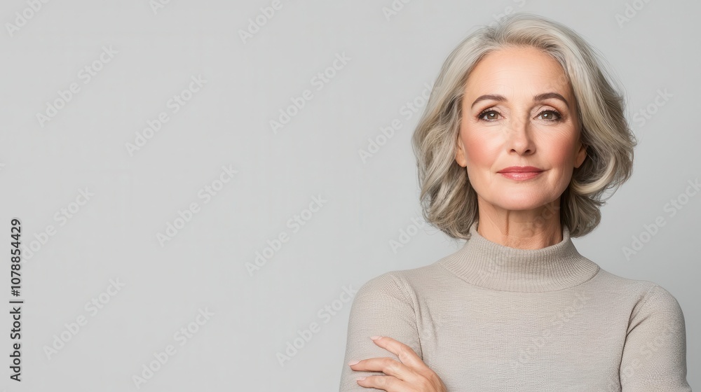 Woman with soft glowing skin and serene expression, ageless beauty, timeless and effortless grace Woman with soft glowing skin and serene expression, ageless beauty, timeless and effortless grace