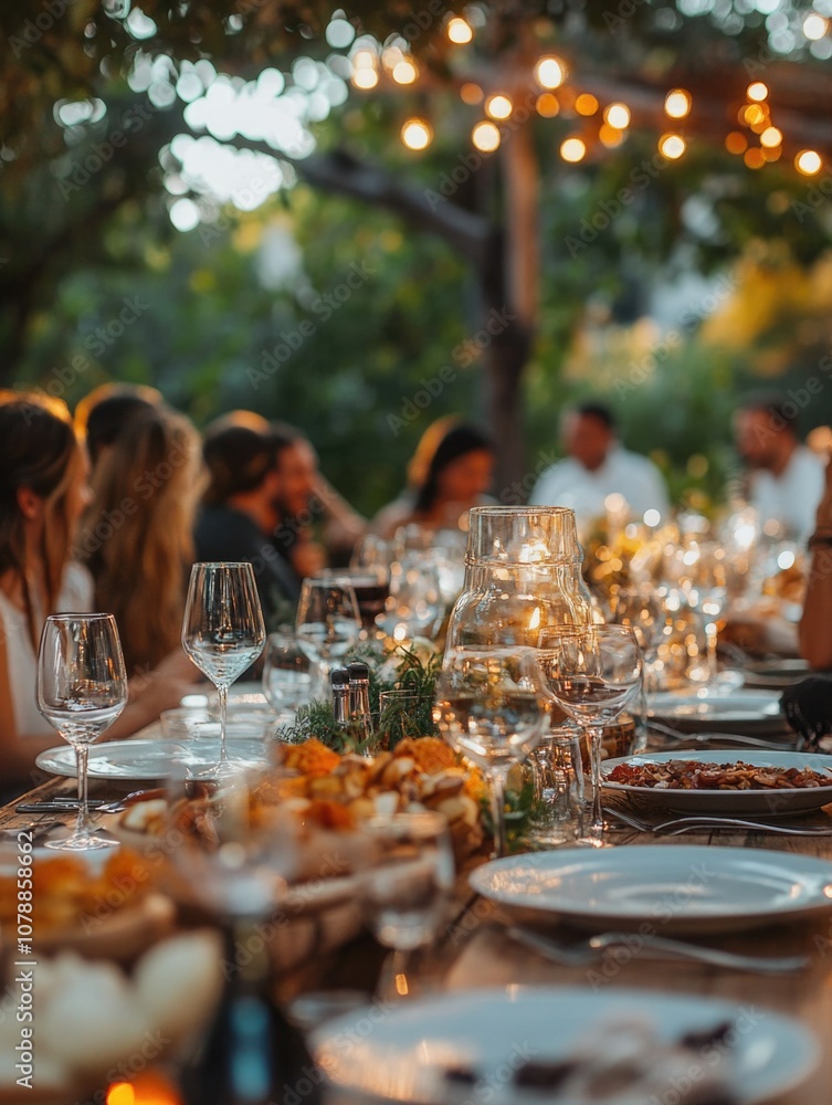 Outdoor Wedding Reception