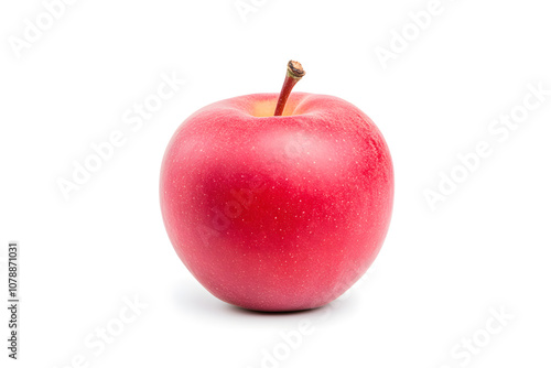 Red apple isolated on white