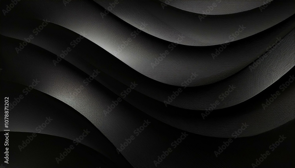 モダンで抽象的なグラデーションの黒色の背景画像(Modern abstract gradient black background image)
モダンで抽象的なグラデーションの黒色の背景画像(Modern abstract gradient black background image)