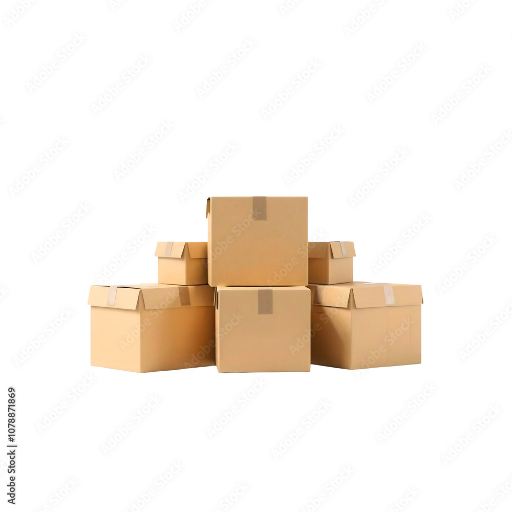 Stack of Cardboard Boxes Stack of Cardboard Boxes
