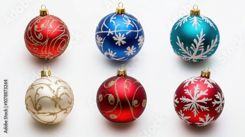 Isolated decoration ornament for holiday season.