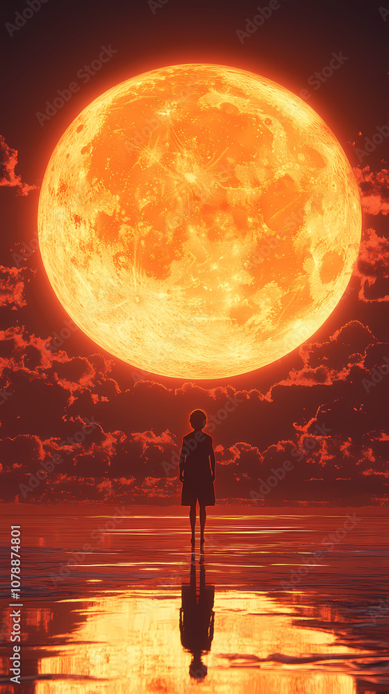 Beautiful Anime Sunshine Illustration with Warm Colors Beautiful Anime Sunshine Illustration with Warm Colors
