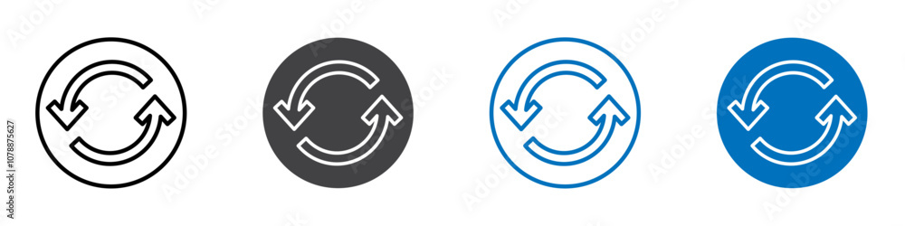 Repeat icon Logo sign in thin line outline Repeat icon Logo sign in thin line outline