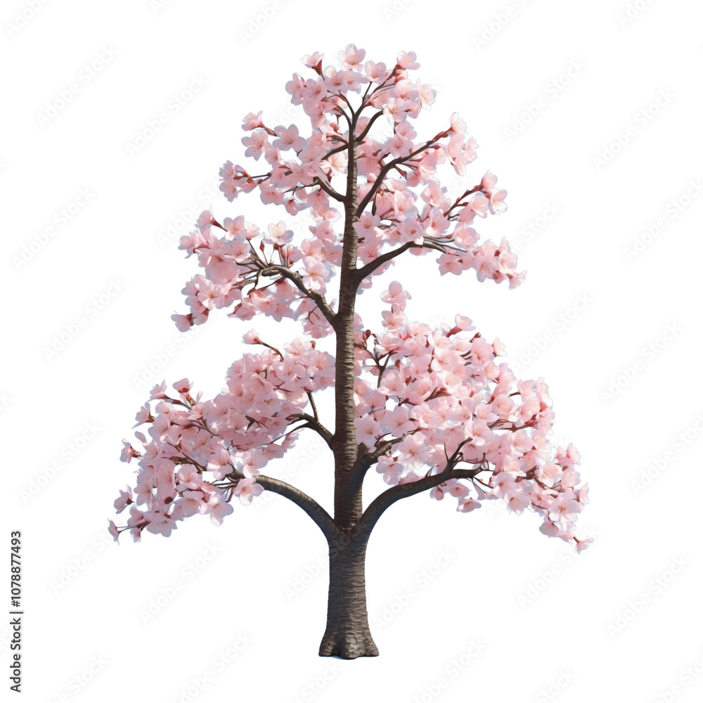 Beautiful Cherry Blossom Tree in Full Bloom Beautiful Cherry Blossom Tree in Full Bloom