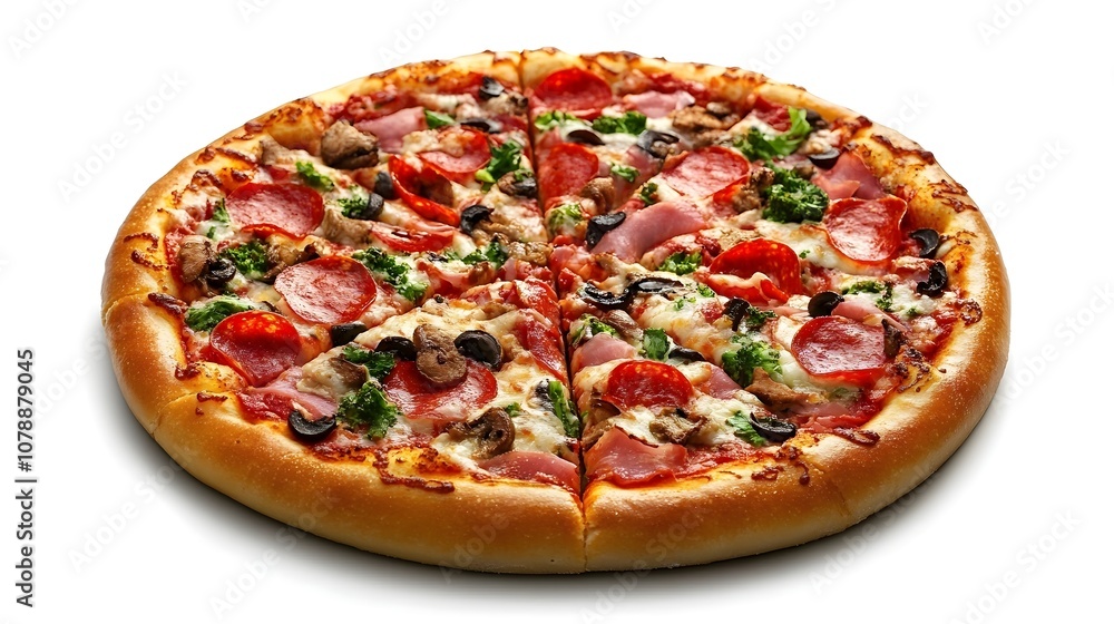 Pizza vector design illustration isolated on white background Pizza vector design illustration isolated on white background