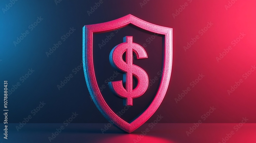 Shielding Financial Assets:3D of Dollar Sign and Risk Management Shielding Financial Assets:3D of Dollar Sign and Risk Management