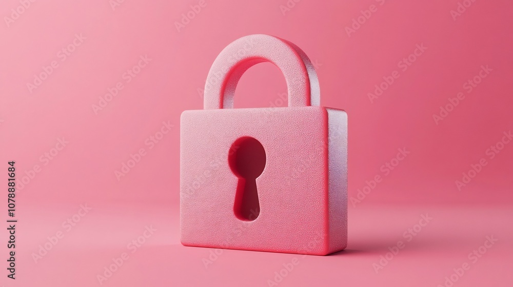 Secure Financial Investment and Asset Protection Concept with Locked Padlock Secure Financial Investment and Asset Protection Concept with Locked Padlock