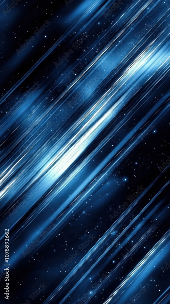 A blue and white image of a galaxy with a blue line running through it A blue and white image of a galaxy with a blue line running through it