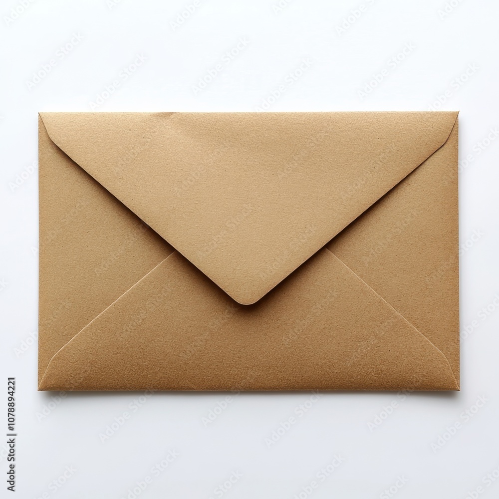 A simple brown paper envelope, perfect for mailing letters, invitations, or important documents with a classic and elegant touch. A simple brown paper envelope, perfect for mailing letters, invitations, or important documents with a classic and elegant touch.