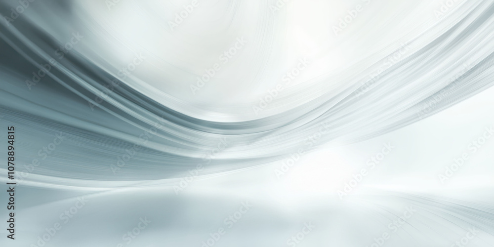 Abstract flowing waves in soft blue tones creating a tranquil atmosphere Abstract flowing waves in soft blue tones creating a tranquil atmosphere
