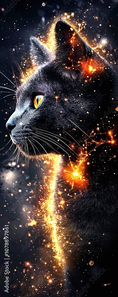 Fiery Cat. Fiery Cat.