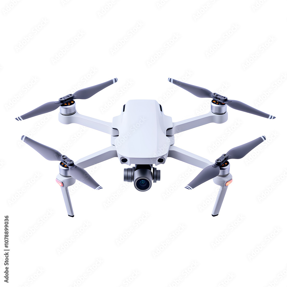 Drone isolated on white background Drone isolated on white background