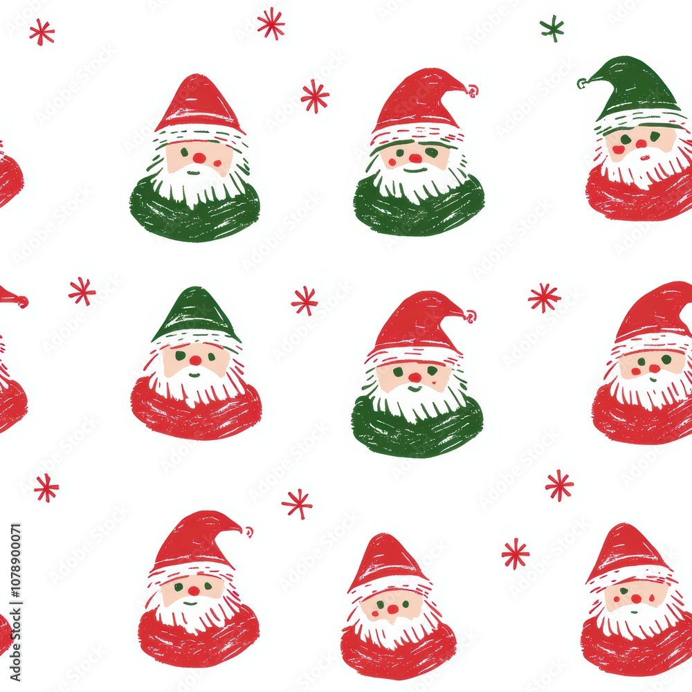 Holiday repetitive tile patterns for wrapping paper for Gift box Holiday repetitive tile patterns for wrapping paper for Gift box