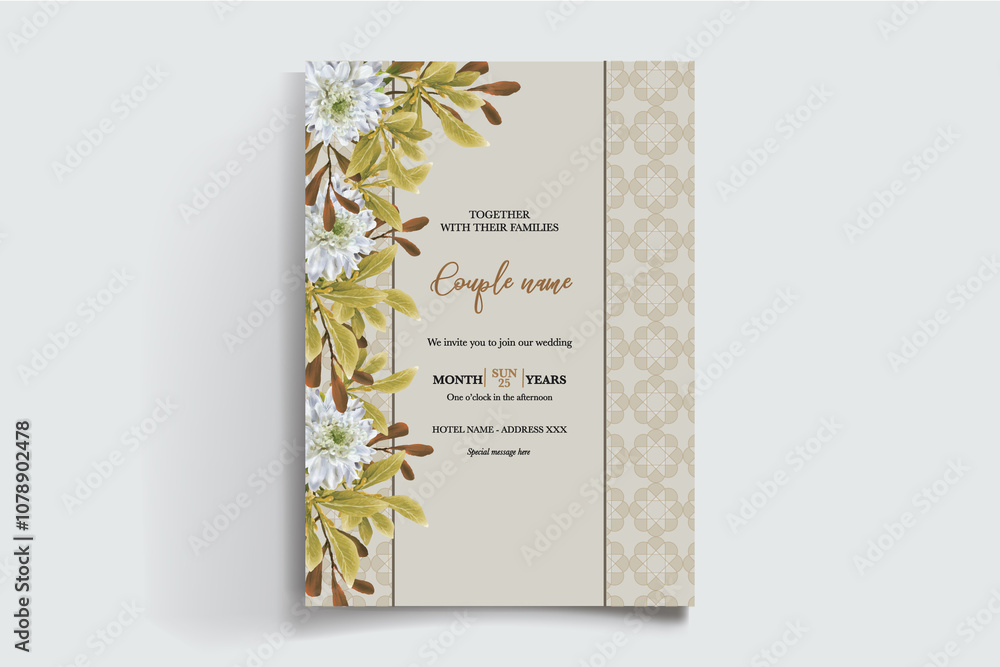 BRIDAL SHOWER FLORAL INVITATION TEMPLATE BRIDAL SHOWER FLORAL INVITATION TEMPLATE