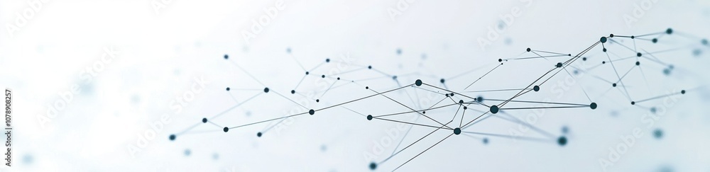 A series of lines and dots that form a pattern. The image is abstract and has a futuristic feel to it A series of lines and dots that form a pattern. The image is abstract and has a futuristic feel to it