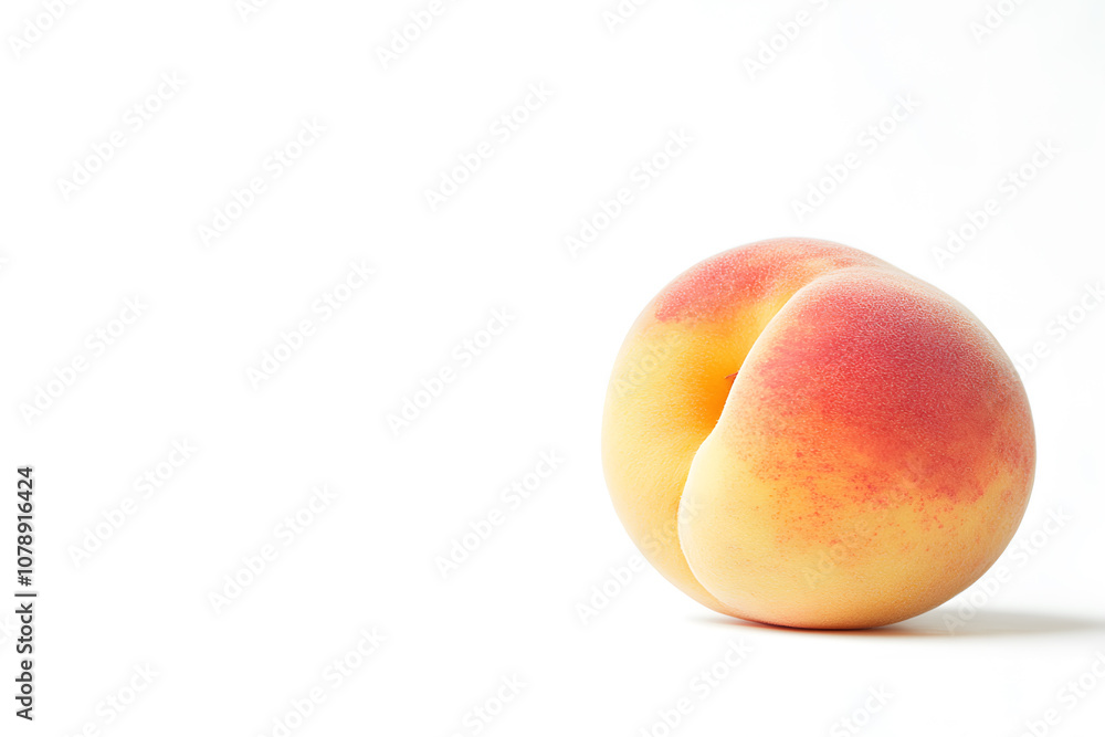 Fresh Peach isolated on white background Fresh Peach isolated on white background