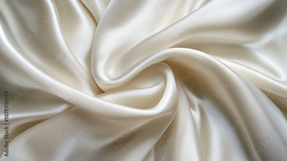 White Silk Fabric Draped Texture Background White Silk Fabric Draped Texture Background