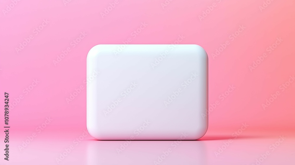 Mockup product concept, A minimalistic white product on a soft pink background, showcasing modern design and simplicity. Mockup product concept, A minimalistic white product on a soft pink background, showcasing modern design and simplicity.