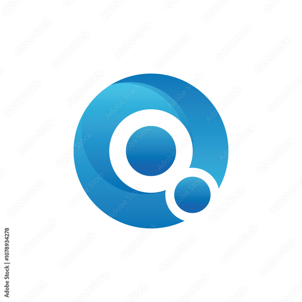 Abstract letter Q logo vector template Abstract letter Q logo vector template