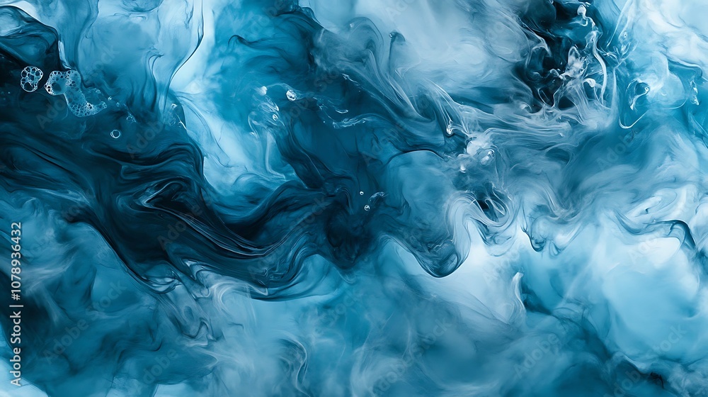 Abstract designs flowing ink in water, creating captivating patterns. Ideal for artistic projects. Abstract designs flowing ink in water, creating captivating patterns. Ideal for artistic projects.