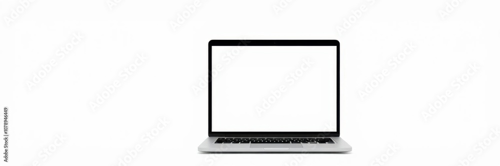 Realistic vector illustration of a modern laptop on a white background, isolated, technology, white background Realistic vector illustration of a modern laptop on a white background, isolated, technology, white background