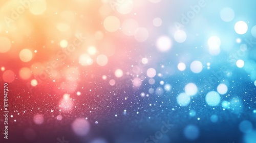 Holiday bokeh background abstract template for greeting card poster design