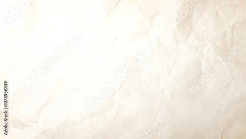 white, grey, brown Grunge wrinkled white color blank paper textured background. crumpled white paper background close up.