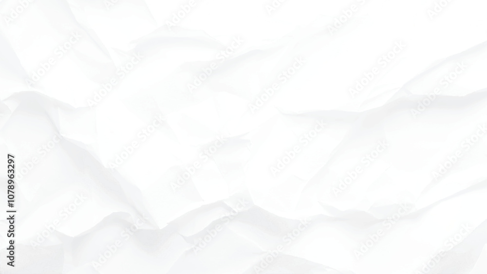 White Paper Texture background. Crumpled white paper abstract shape background with space paper recycle for text. White crumpled paper texture background. White Paper Texture background. Crumpled white paper abstract shape background with space paper recycle for text. White crumpled paper texture background.