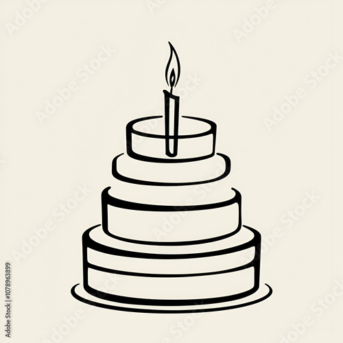vector cake