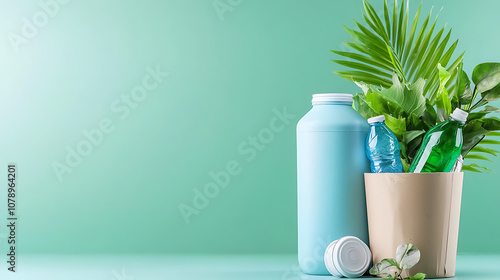 Wallpaper Mural Organize your home for family recycling effective bins for plastic waste Torontodigital.ca