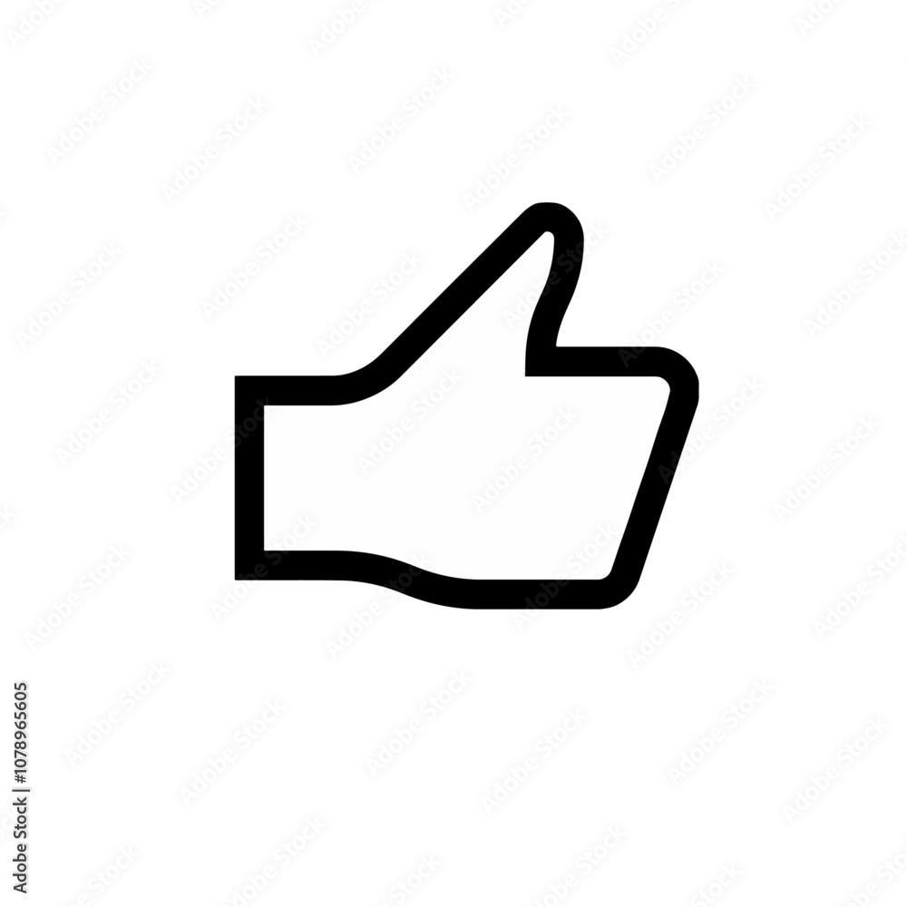 Obraz premium thumb up icon