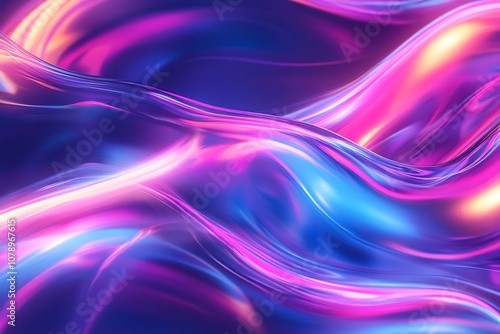 Wallpaper Mural a close up of a colorful abstract background with a wavy design Torontodigital.ca