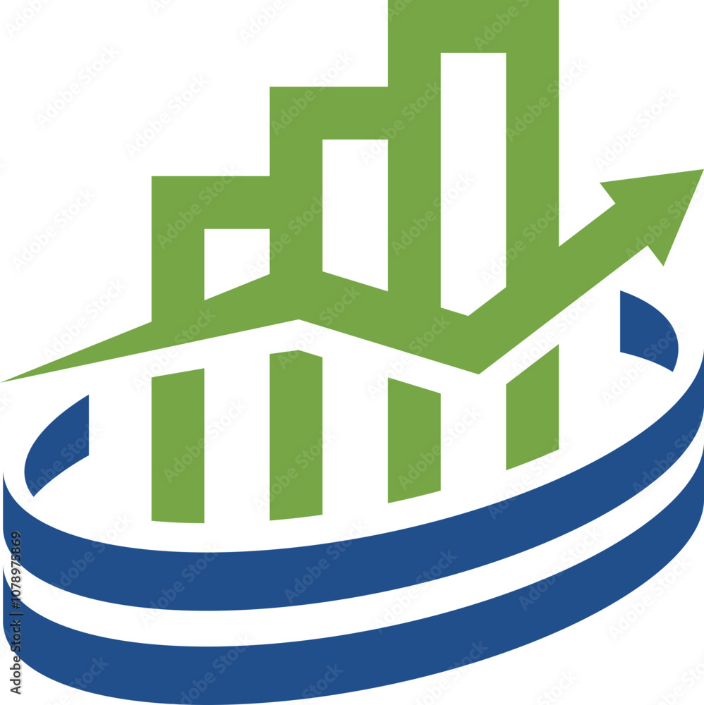 business financial accounting logo vector business financial accounting logo vector
