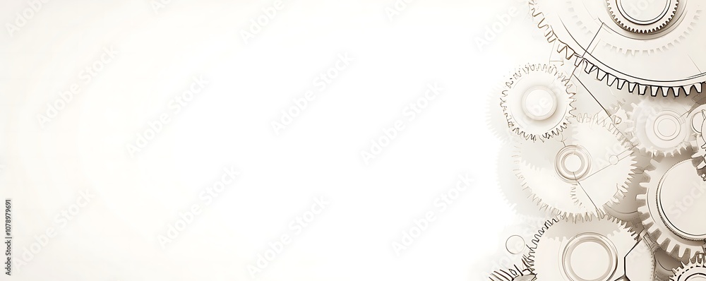 Abstract gear background with copy space. Abstract gear background with copy space.