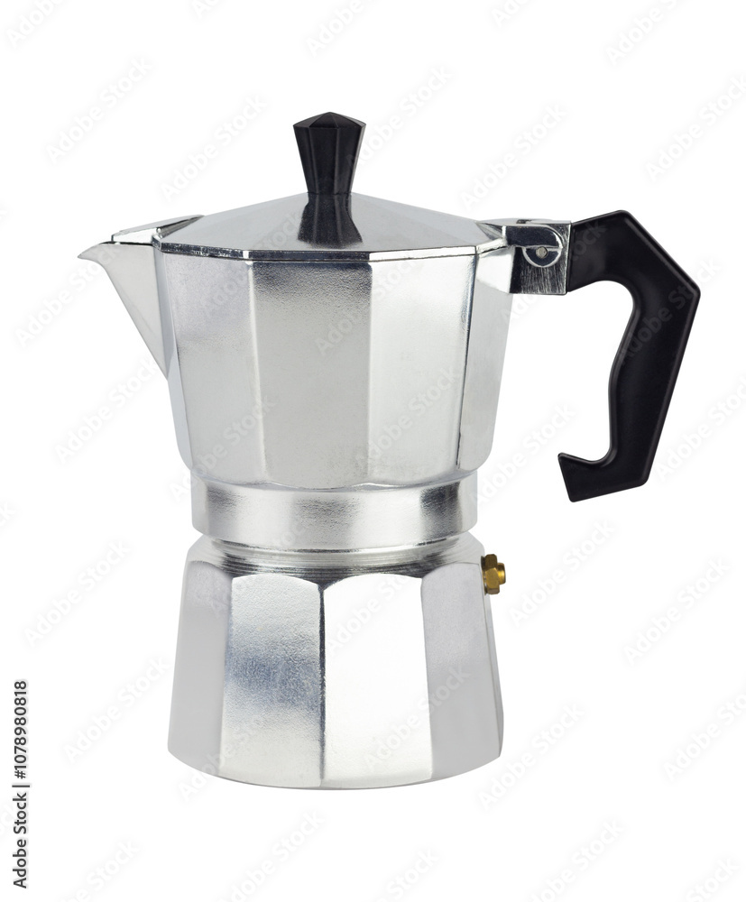 geyser coffee maker isolated from background geyser coffee maker isolated from background