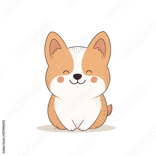 Cute dog clipart with transparent background perfect for your creative projects