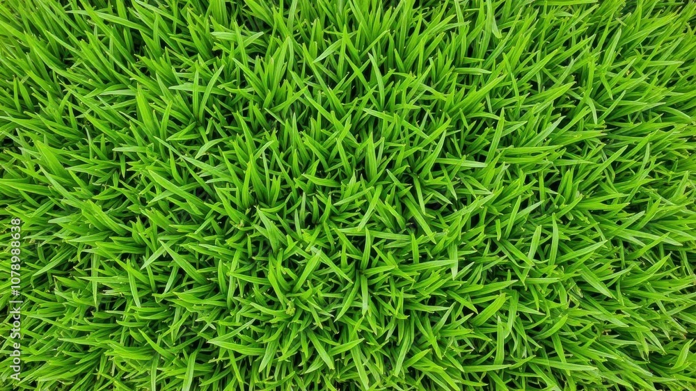 Lush green grass texture background with small blades and vibrant color tones, grass Lush green grass texture background with small blades and vibrant color tones, grass
