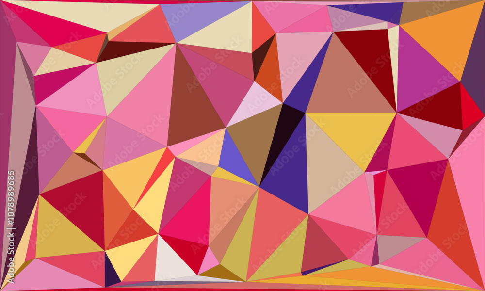 Vibrant Polygon Background Collection: Abstract Geometric Patterns in Bold and Pastel Hues Vibrant Polygon Background Collection: Abstract Geometric Patterns in Bold and Pastel Hues