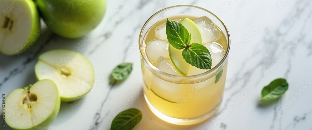 Refreshing Apple Basil Mocktail for Summer Drinks, Healthy Lifestyle Blogs, Wellness Websites, Party Invitations, and Non-Alcoholic Beverage Menus Refreshing Apple Basil Mocktail for Summer Drinks, Healthy Lifestyle Blogs, Wellness Websites, Party Invitations, and Non-Alcoholic Beverage Menus