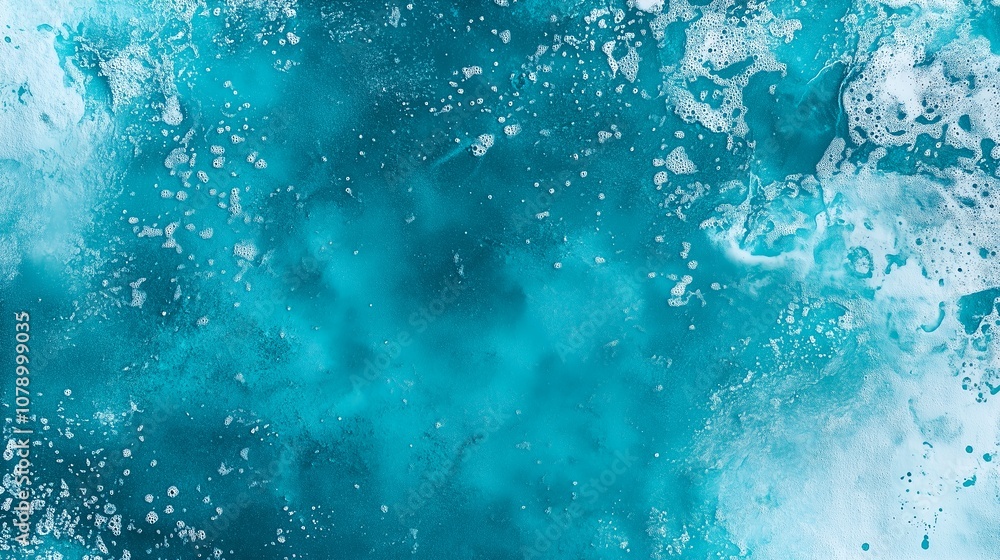 Naklejka premium 海と波