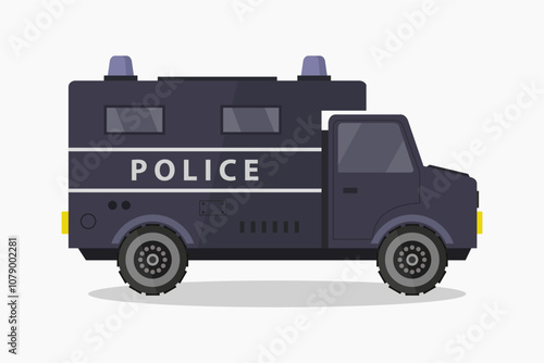 Police van