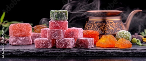 Turkish Delight and Tea - A Delicious Treat