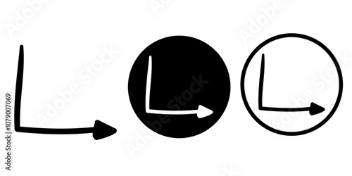 Arrows vectors icon sets