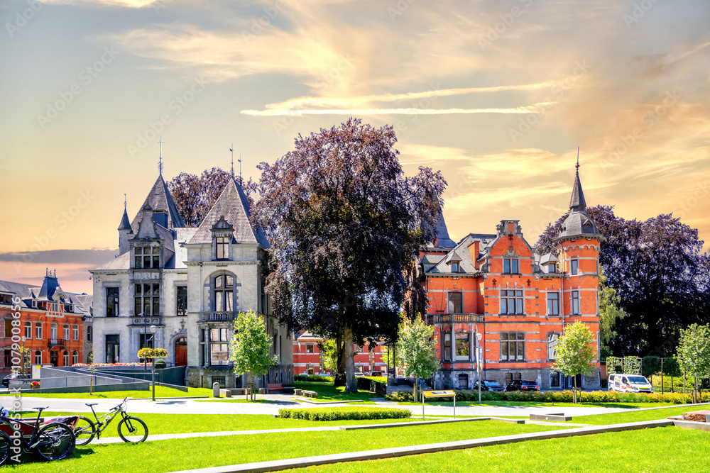 Fototapeta premium Altstadt, Malmedy, Belgien