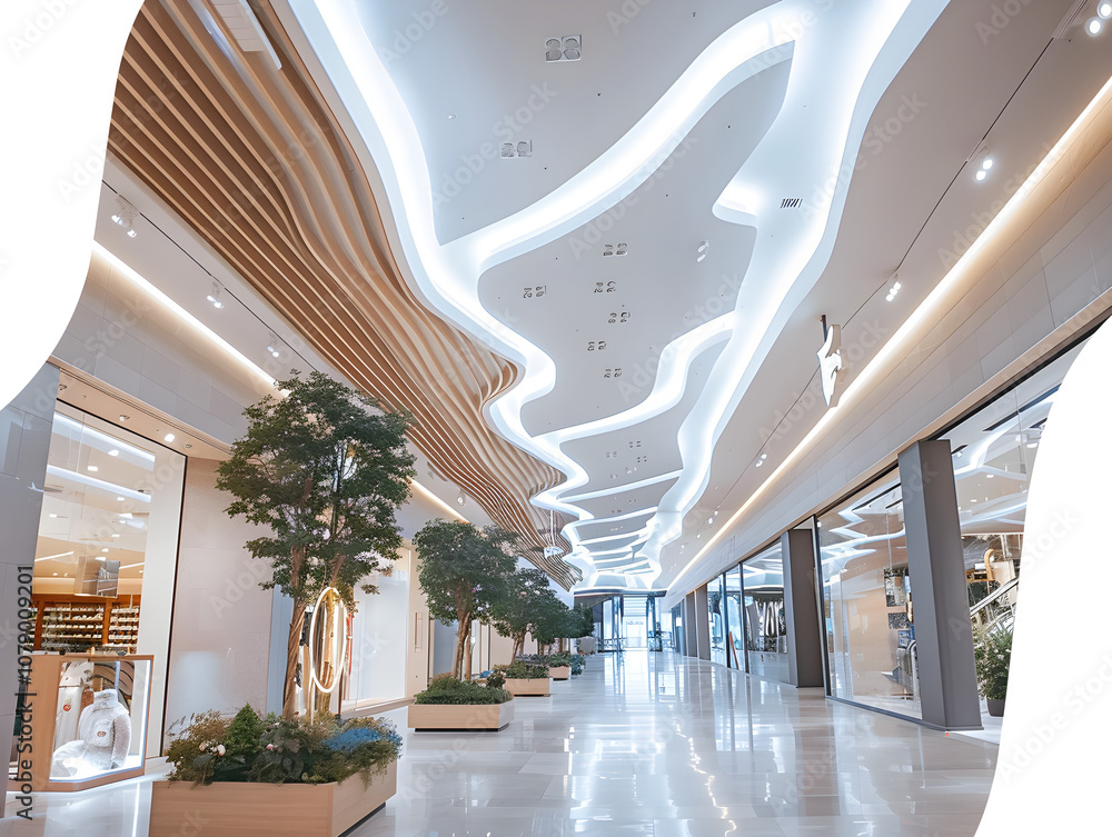 Exploring Architectural Elements in a Modern Shopping Mall: A Visual ...
