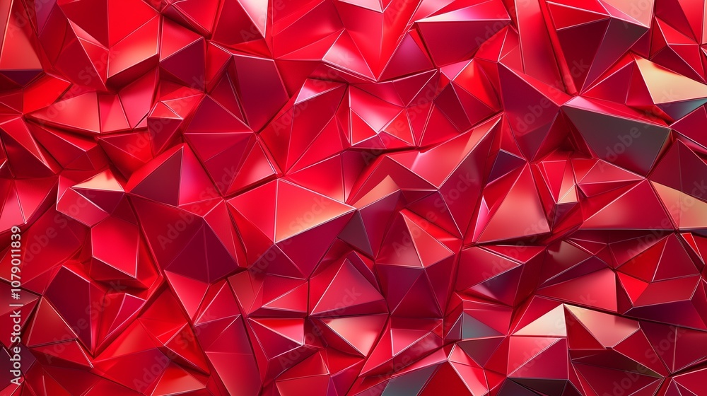 A vibrant red geometric pattern composed of sharp triangles and smooth gradients, with subtle lighting effects that enhance the depth and texture of the design, creating a sleek and modern feel. A vibrant red geometric pattern composed of sharp triangles and smooth gradients, with subtle lighting effects that enhance the depth and texture of the design, creating a sleek and modern feel.
